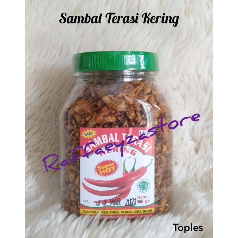 

Sambal Terasi Kering Super Hot Indramayu