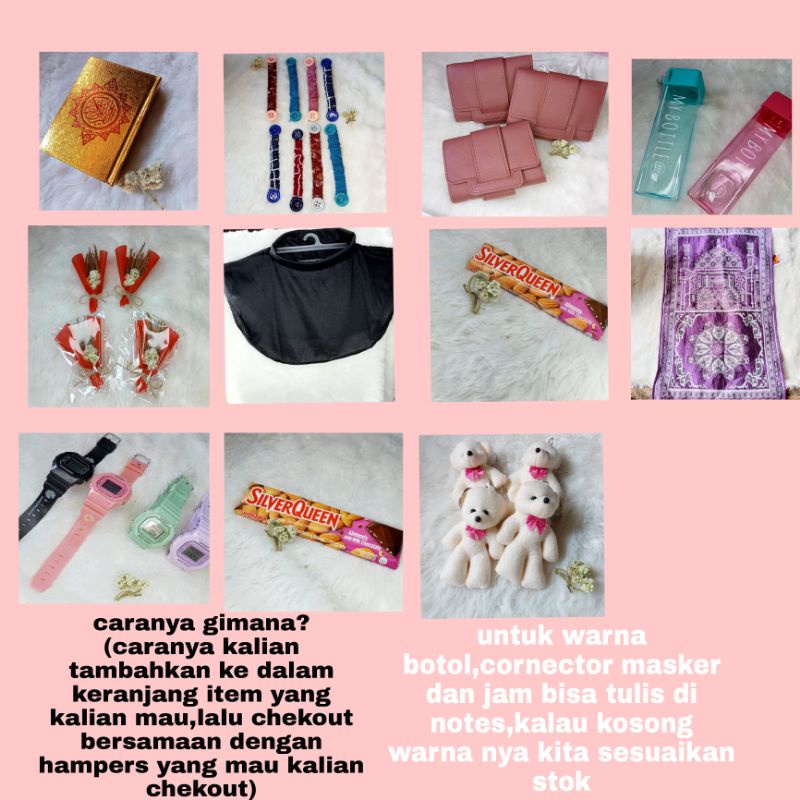 

Tambahan Isi Hampers Gift Box