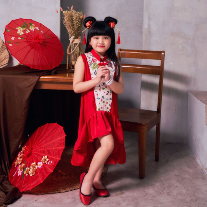 DRESS IMLEK | DRESS IMLEK BAYI | DRESS IMLEK ANAK | BAJU IMLEK | KOSTUM IMLEK | BATIK CHEONGSAM | CH