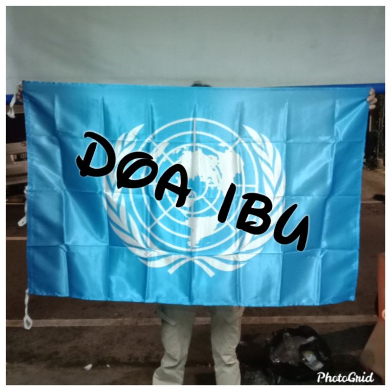 

best seller bendera PBB bahan satin 90cm x 135cm