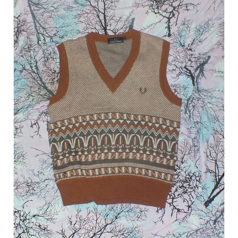 fred perry vest