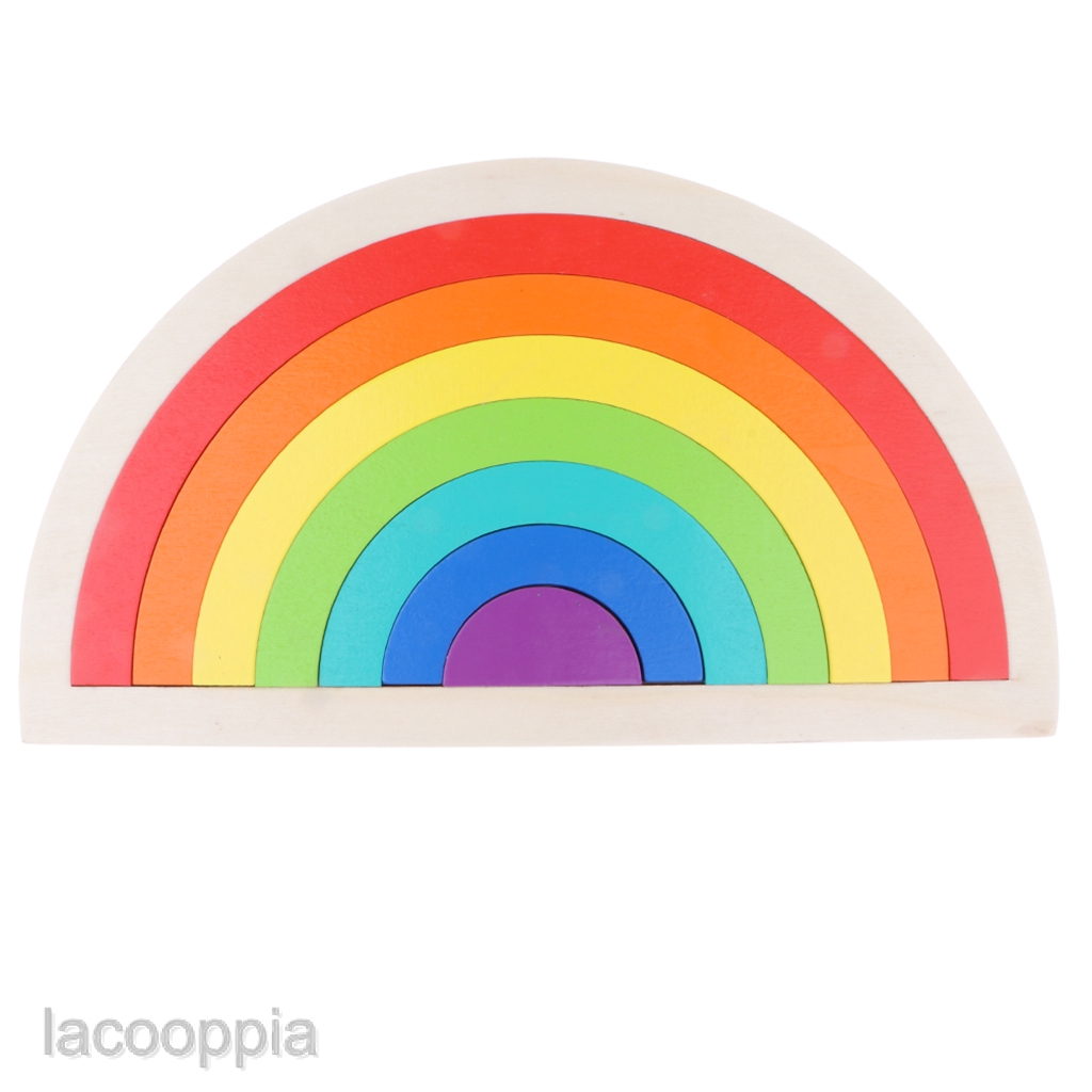 rainbow nesting blocks
