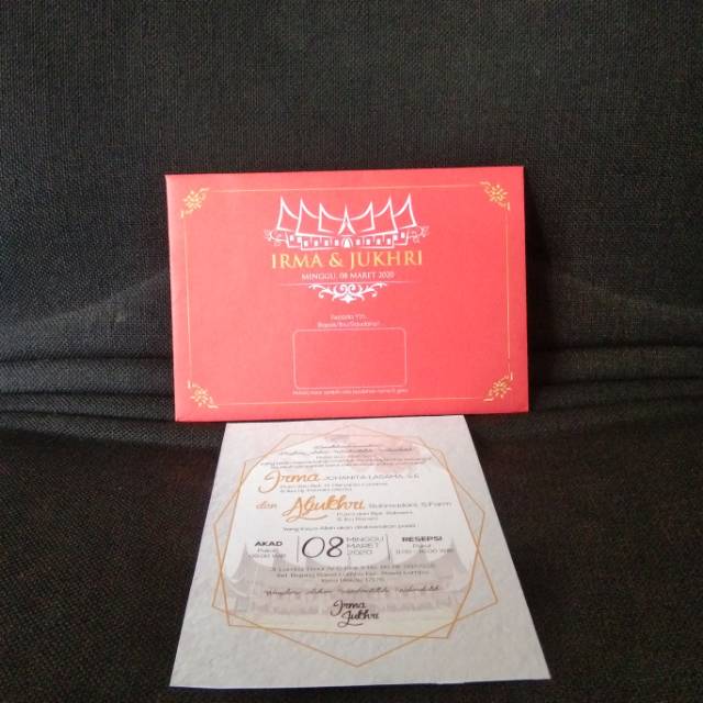 

Undangan Soft Cover + Amplop