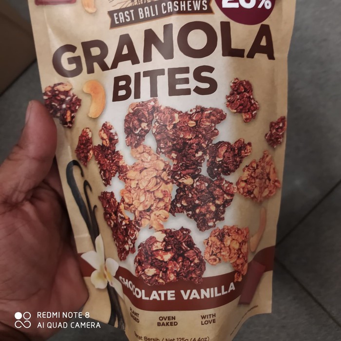 

east bali granola coklat vanila 125gr