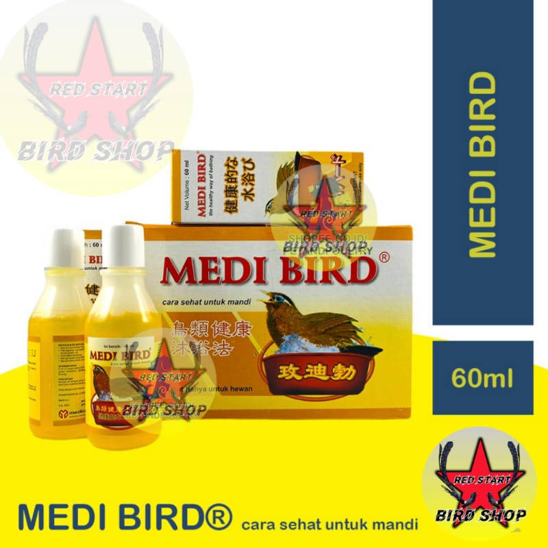 MEDI BIRD / MEDIBIRD - CARA SEHAT UNTUK MANDI BURUNG