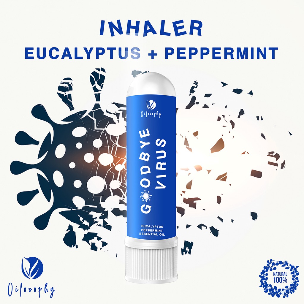 INHALLER ANTI VIRUS | SESAK NAFAS | EUCALYPTUS PEPPERMINT INHALLER I ALAT BANTU PERNAPASAN