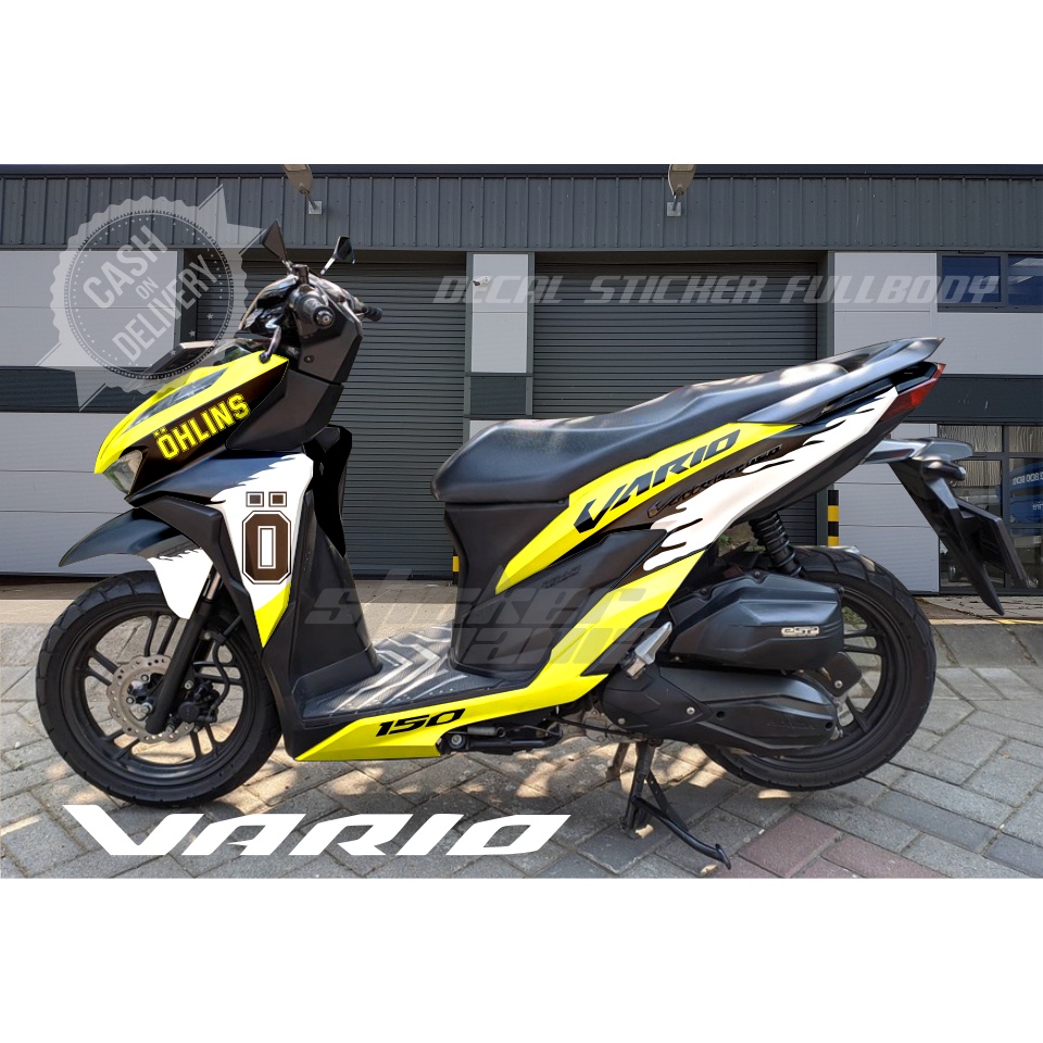 Stiker Decal Vario NEW OHLINS