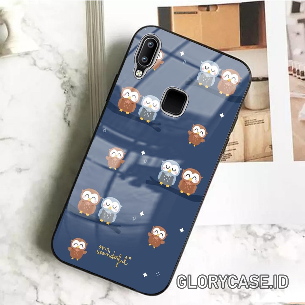 GK78 ( Vivo Y91/Y93/Y95 ) Softcase kaca Vivo Y91 - Case Vivo Y93 - casing hp Y95 - Case hp Y91/Y93