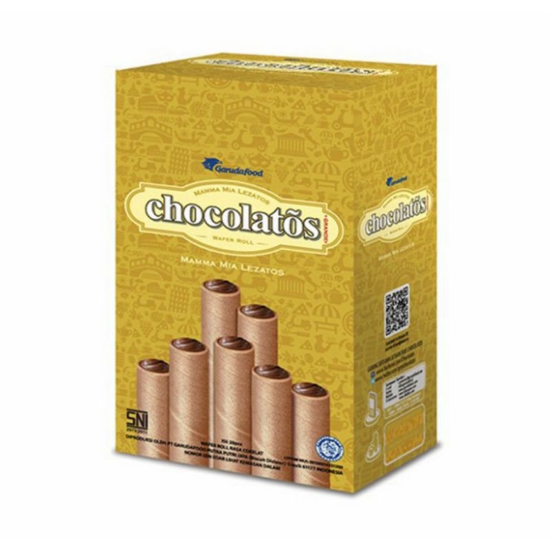

CHOCOLATOS ROLL BOX ISI 24 MURAH