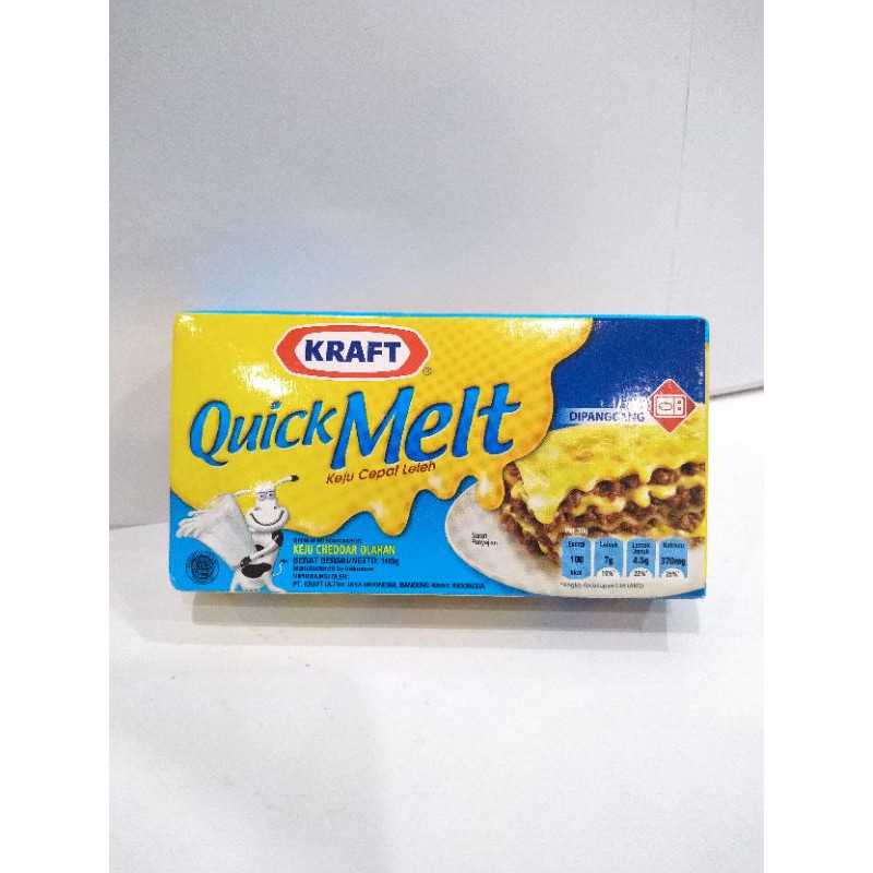 KRAFT QUICK MELT MOZZA CHEESE 165 GR