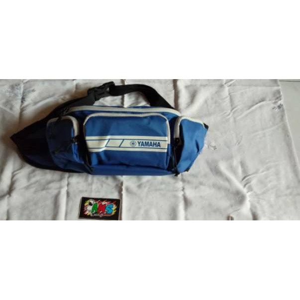 [BEST SELLER] Waistbag yamaha tas slempang team yamaha, suzuki, honda dan kawasaki tas pinggang mode