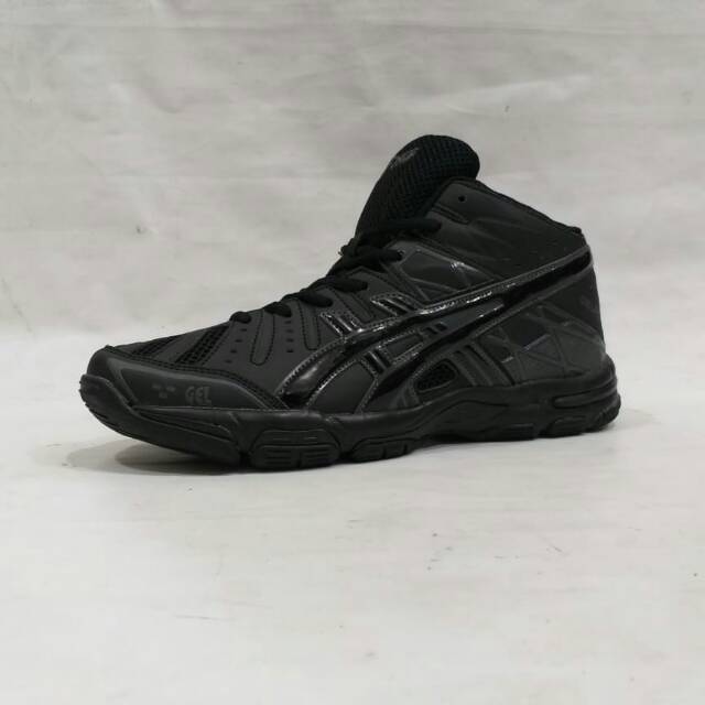 SEPATU VOLLY ASICS FORZA FULL BLACK PREMIUM