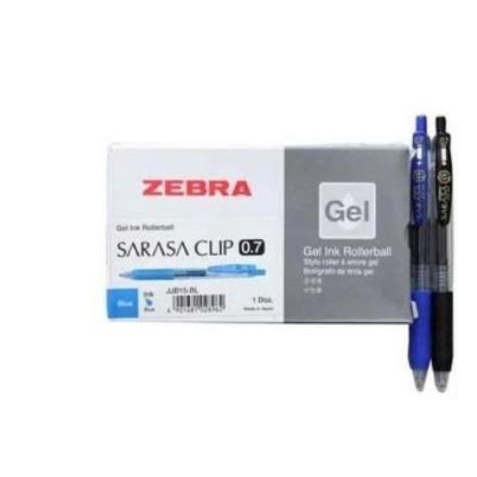 

Pulpen pen sarasa zebra clip gell 0.7 - Hitam