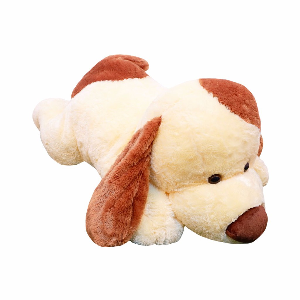 Boneka Anjing Jumbo Istana Boneka Ly Spotty Dog Cream