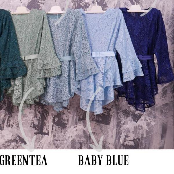 [ PART 2 ] kebaya modern brukat Rinjani harga paling murah bahan tidak panas Atasan Kebaya Brokat / 
