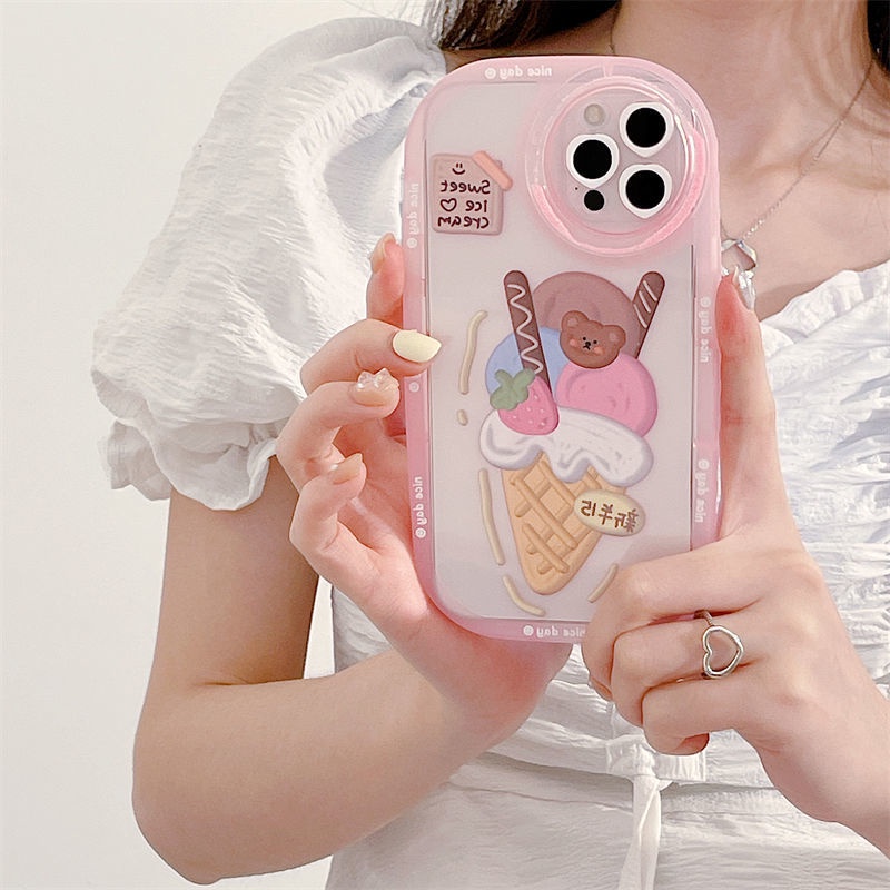 Case Desain Print Dessert Untuk IPhone 12 13 11 Pro Max X Xs Max Xr 6634