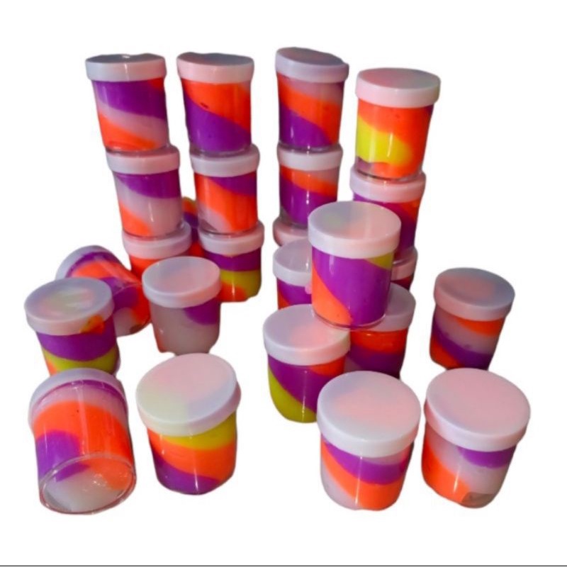 20pcs mainan sleme pelangi murah