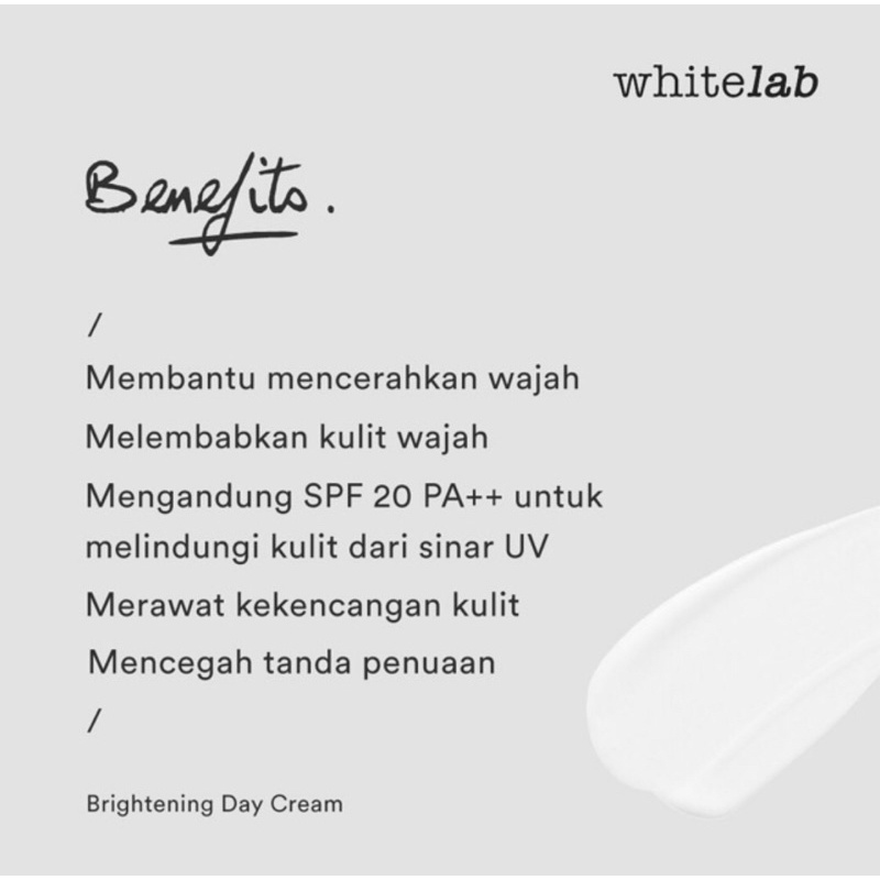 WHITELAB DAY CREAM