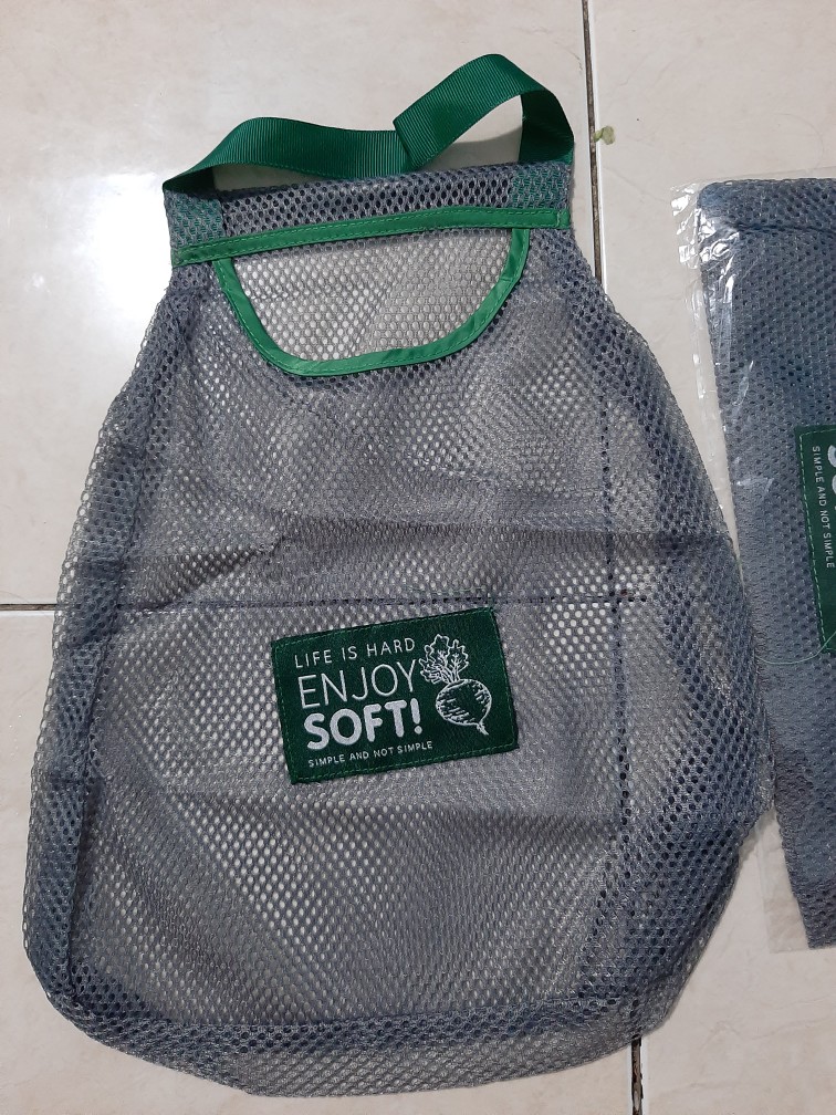 Sayuran Buah Bawang Gantung Dapur Kantong Tas Jala Tas Belanja