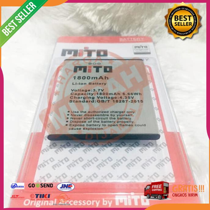 Acc Hp Baterai Mito Camp A990 Mito Camp A880 Ba 00132 1800Mah Ori Oem