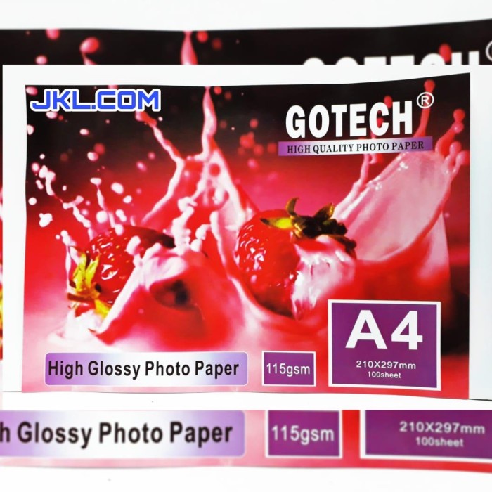 

(DISKON TERMURAH) high glosy photo paper 115 g