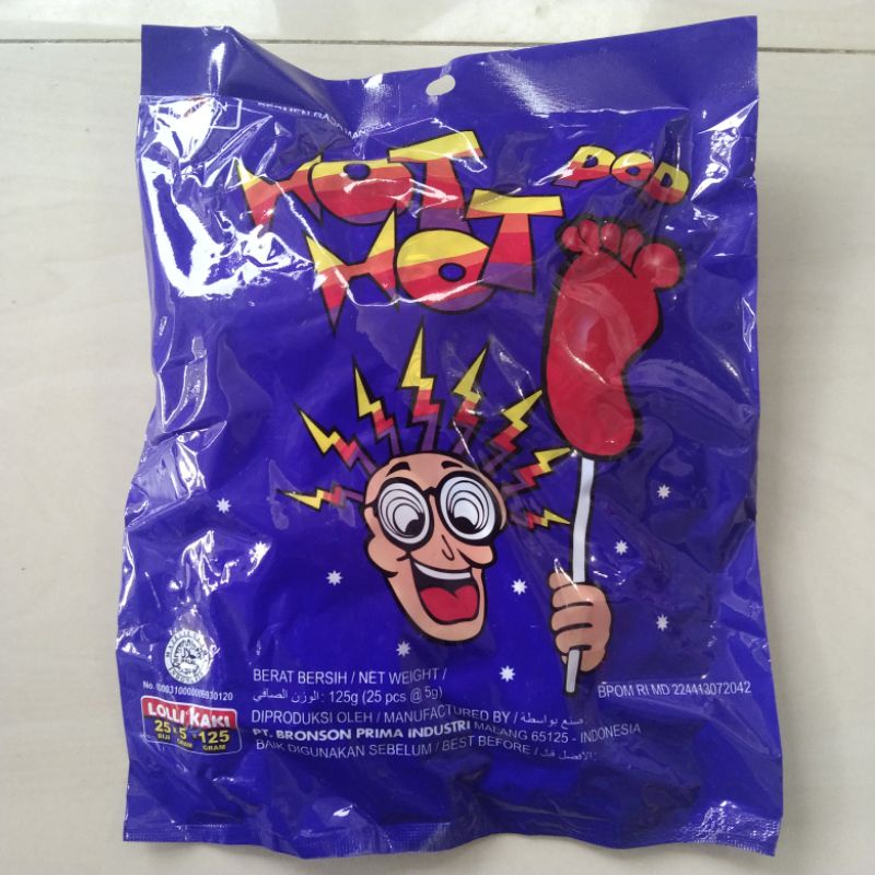 

PERMEN HOT HOT POP/ PERMEN KAKI 1 PAK