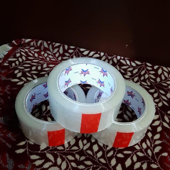 

[ varostore90 ] PROMO LAKBAN 100YARD X45MM 1DUS=72ROLL BENING/COKLAT 888TAPE GOJEKGRAB
