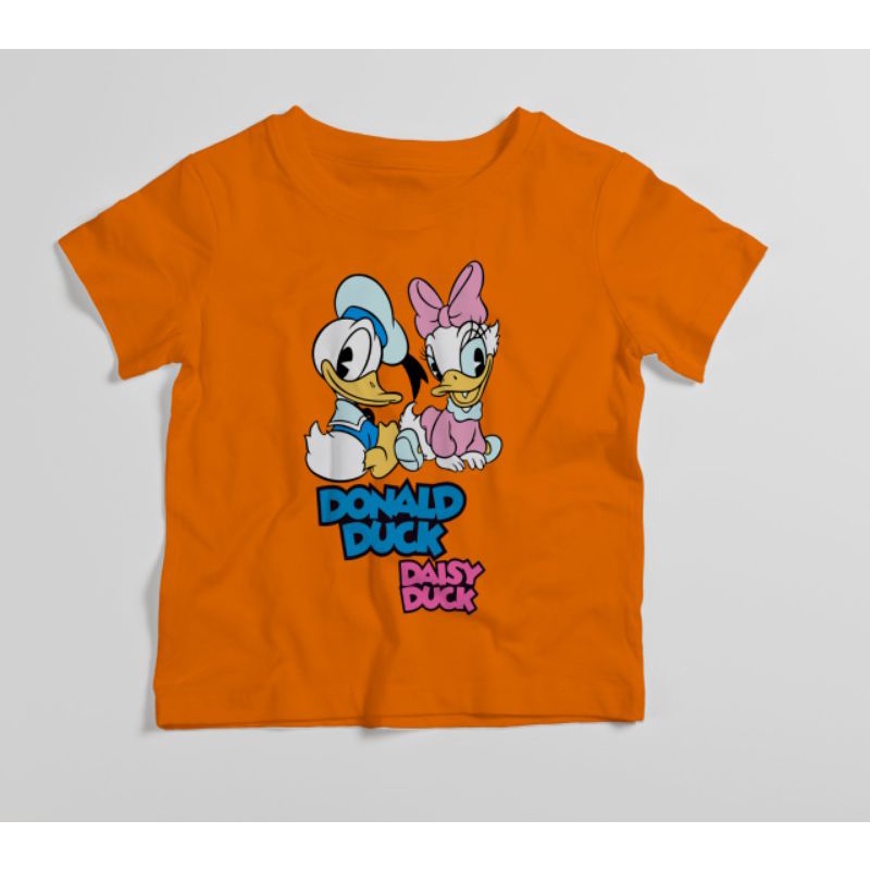 kaos atasan baju anak DONAL DUCK DAISY DUCK
