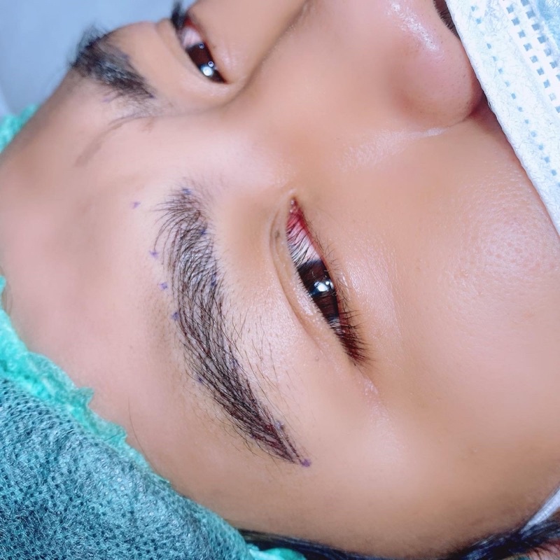 Sulam alis herbal water friendly Sulam alis airy brows male laki laki