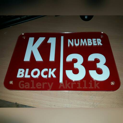 

No Rumah Akrilik Elegan