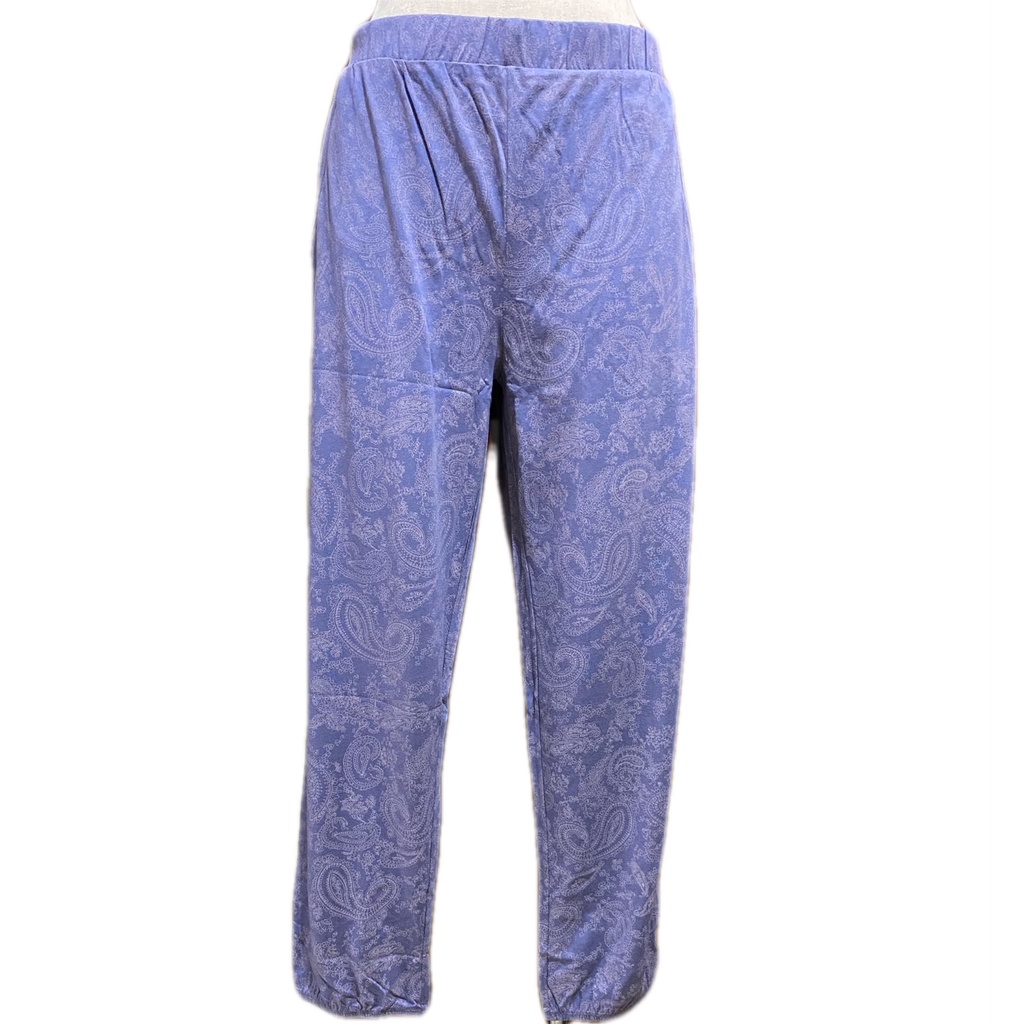 Celana Panjang Wanita , motif print, cotton modal, qualitas bagus , sisa export