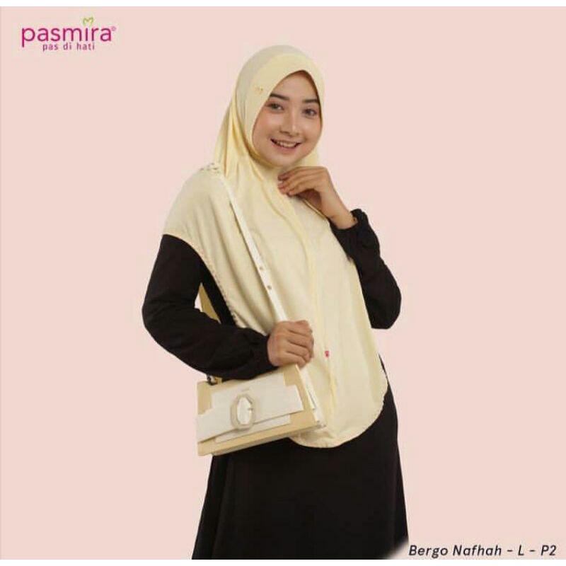 Kerudung Instan Nafhah L  Pasmira Ori
