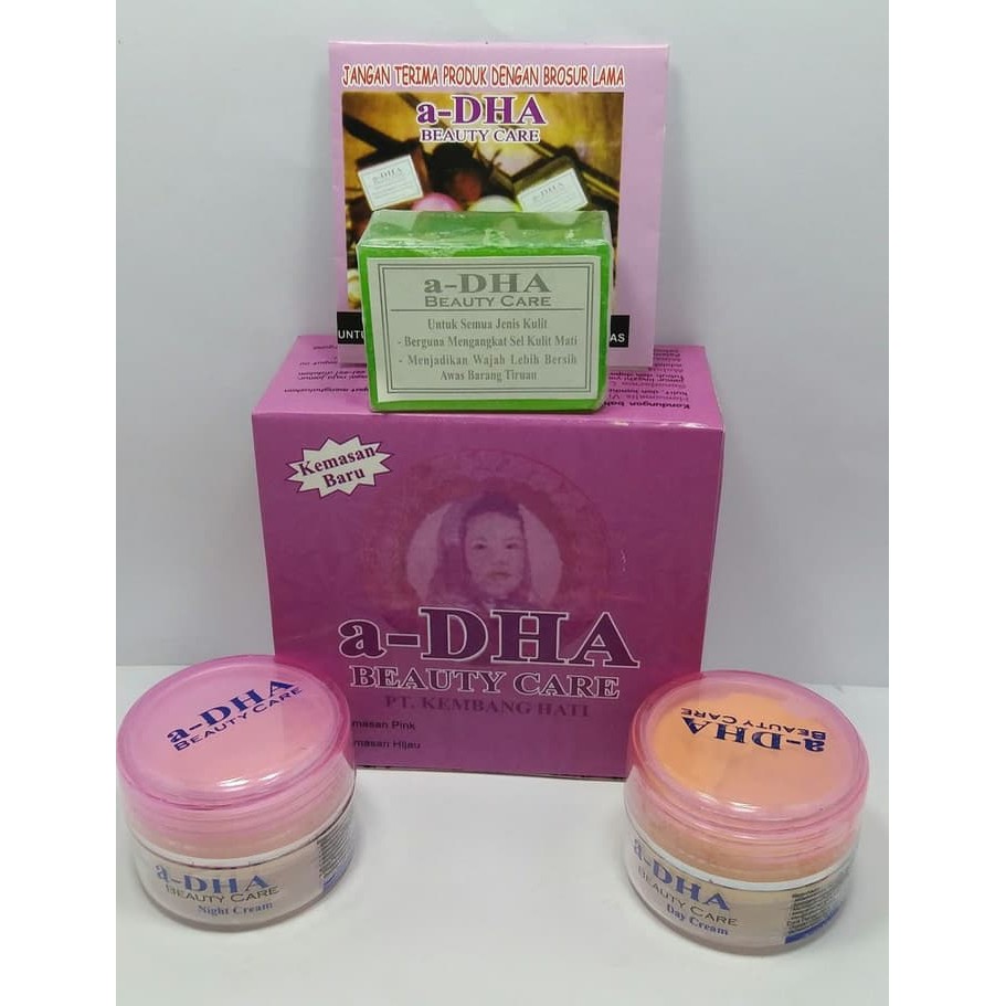 Cream Herbal Adha Pink Original HOLO - Cream Adha Perawatan Wajah