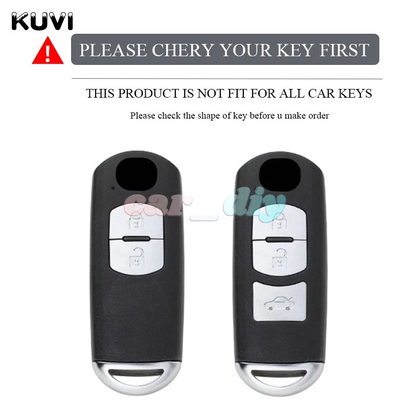 Casing Kunci Mobil Bahan TPU Untuk Mazda 2 3 6 Atenza Axela Demio CX3 CX7 CX5 CX9 2 / 3