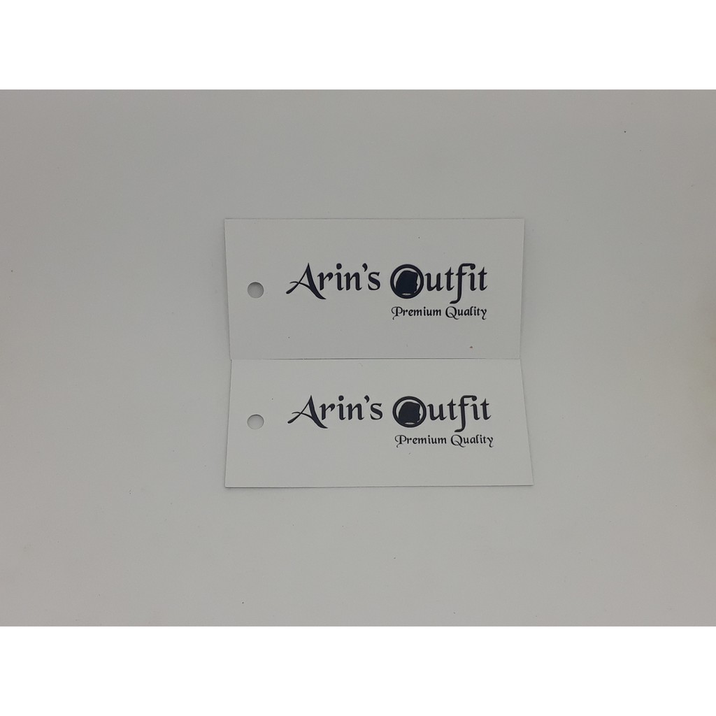 

Label Pakaian Paket 500pcs Free Desain 3