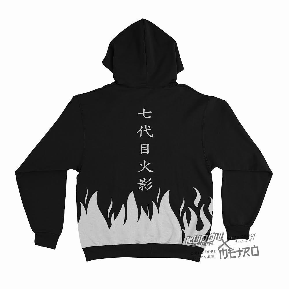 Jaket Anbu Fire Fullprint Anime Naruto Manga Premium