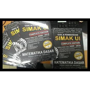 Murah - Buku Soal Dan Pembahasan Simak Ui Matematika Dasar Complete Edition