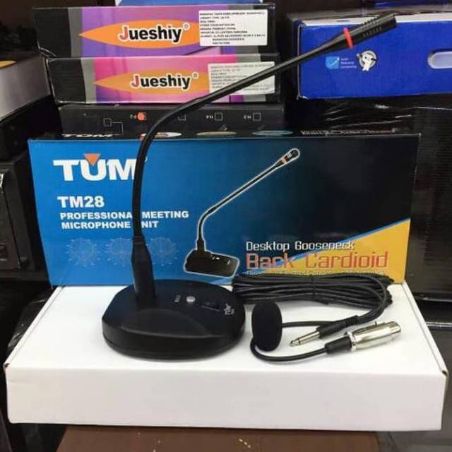 Mic Meja Podium Kondensor Kondenser TUM TM28 TM-28 TM 28 TERBAIK