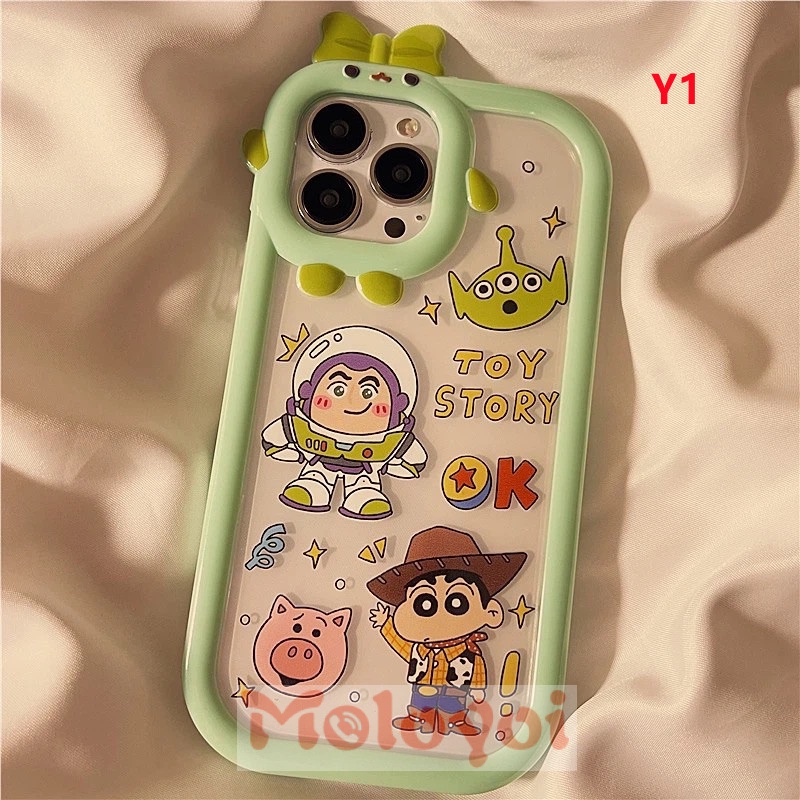 Soft Case TPU Motif Kartun Toy Story Untuk IPhone XR 13 11 12 Pro Max 7 8 Plus 6 6S Plus X XS Max SE 2020 13Pro Max