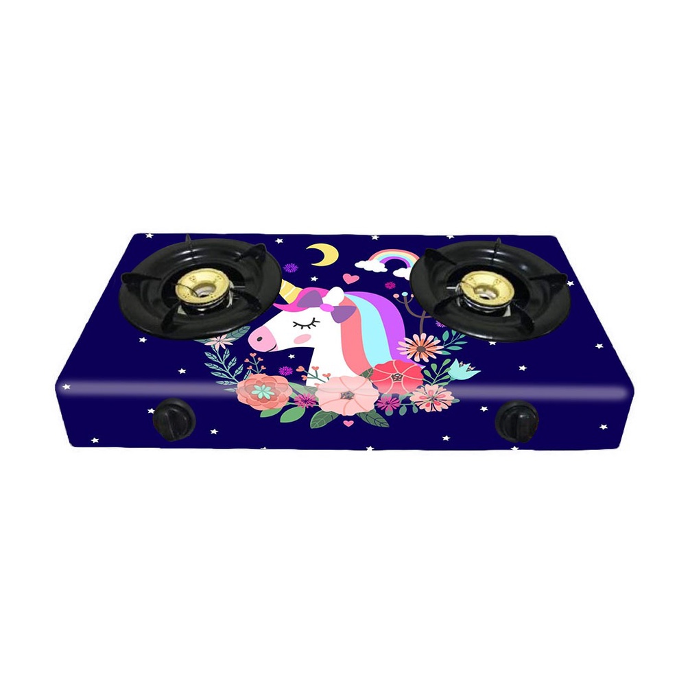 Stiker Kompor 2 Tungku Motif Karakter