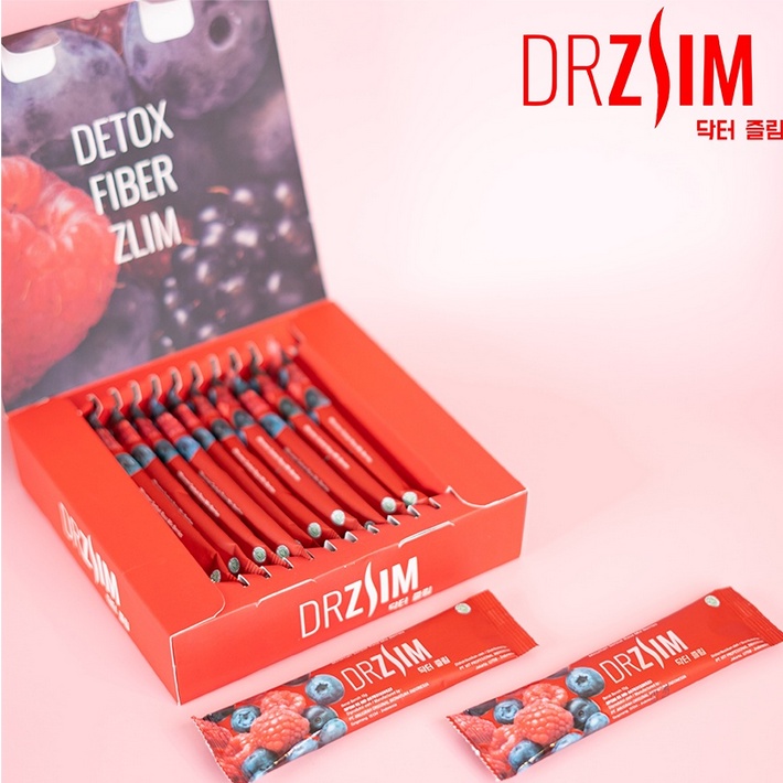 DRZLIM Minuman Fiber Serat Detox Diet Kesehatan Dan Pelangsing 100% Original HOPYLOVY