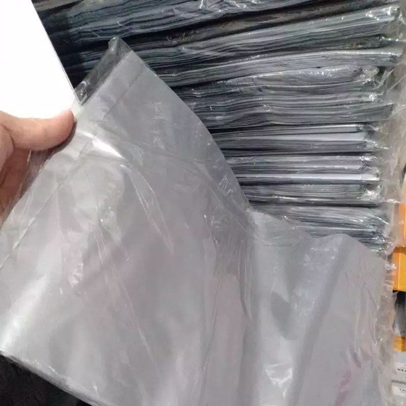 Plastik Packing Eceran Warna Silver ukuran 30x40 Tebal 0,3 Mikron isi 3pcs