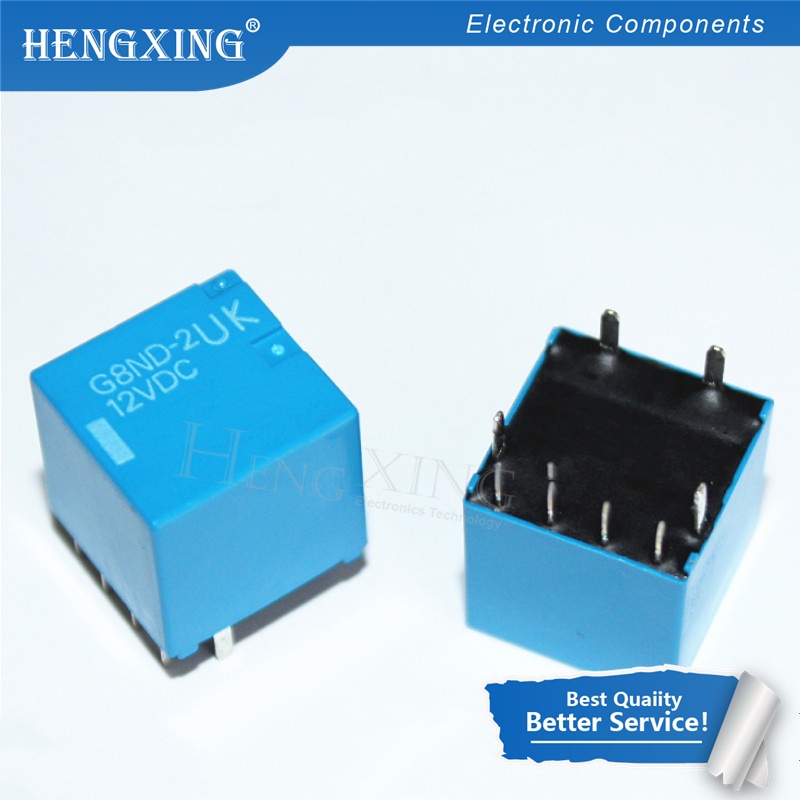 10pcs relay Rem Tangan G8ND-2UK-12VDC = G8ND-2S 12VDC G8ND