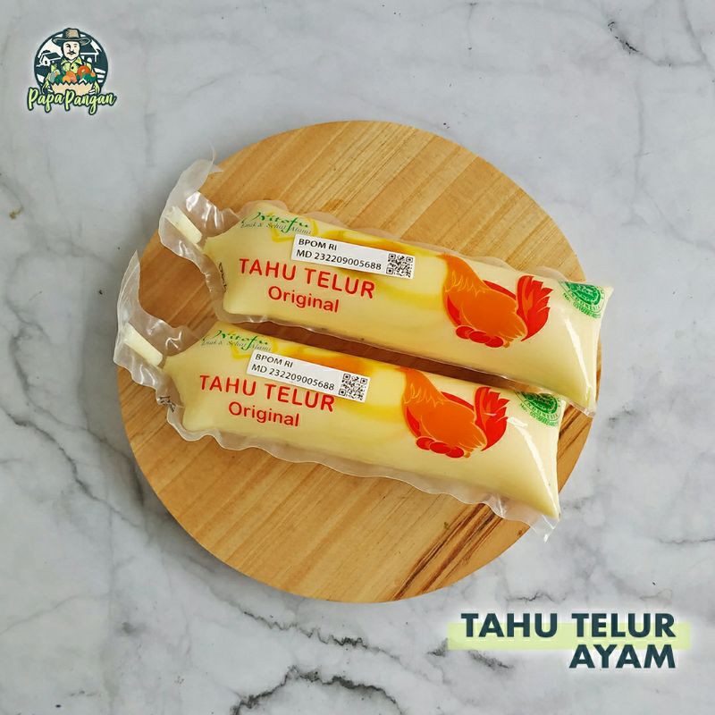 

Tahu Tofu Telur Ayam Papapangan - Per pcs