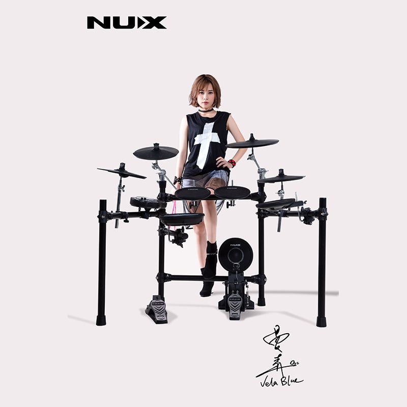 Nux DM5S Portable Digital Electronic Drum Kit Nux DM-5S