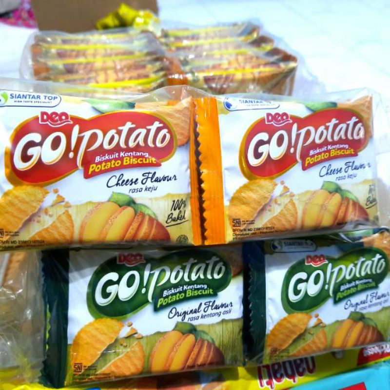 Jual Snack Go Potato 1 renceng isi 10pcs | Shopee Indonesia