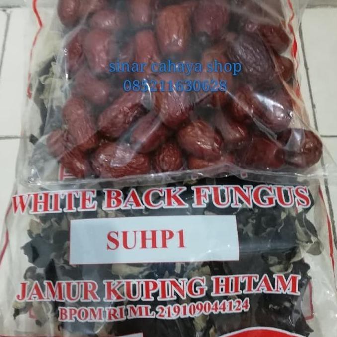 

Angco besar manis 1 kg + Jamur hitam putih kualitas bagus Grade A 1kg