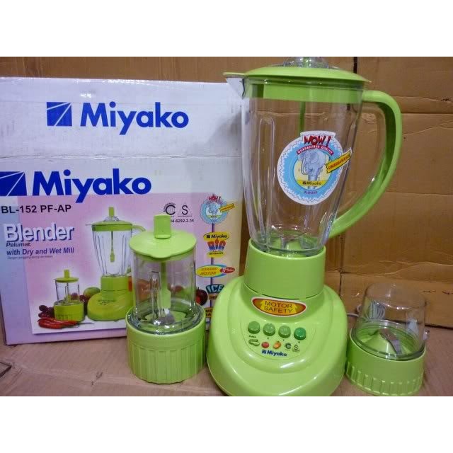 Blender Miyako Bl-152 Pf-Ap ati pecah tahan banting ori full mantap