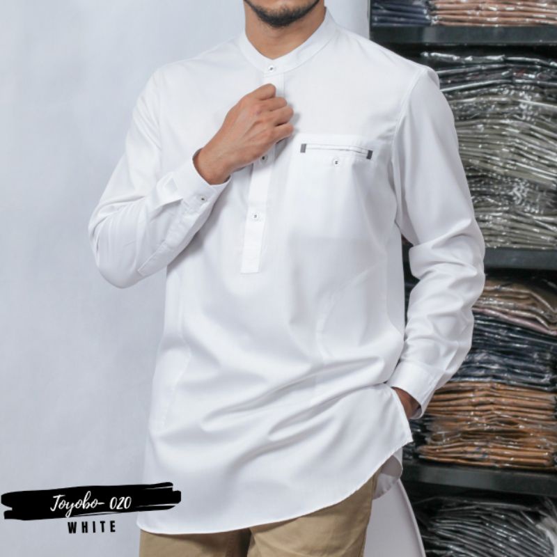 KOKO KURTA POLOS LENGAN PANJANG SAVIQ BAHAN TOYOBO T 020