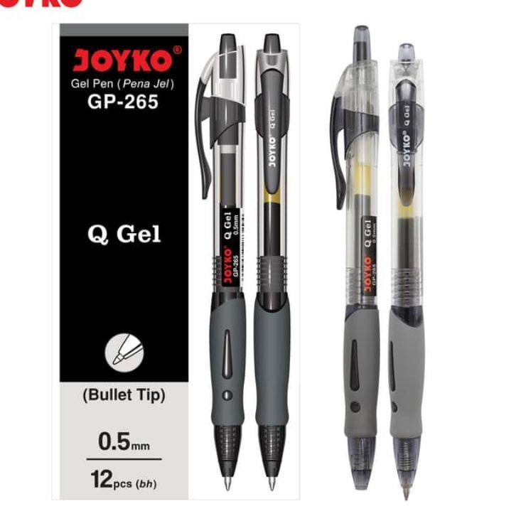 

Limited - Pulpen Gell Joyko Gp - 265 / Q - gell / 12pcs ,,